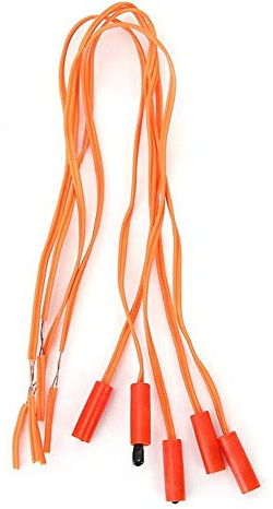 Nikou Artifice Cable - 50PC 30 cm 100 cm 200 cm 300 cm Télécommande sans fil portable Câble de feu d'artifice électronique Résistance à l'usure(30cm)