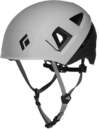 BLACK DIAMOND Capitan Helmet | Dual Foam Construction | Adjustable, Ventilated Rock Climbing & Mountaineering Helmet | Pewter-Black | Medium/Large