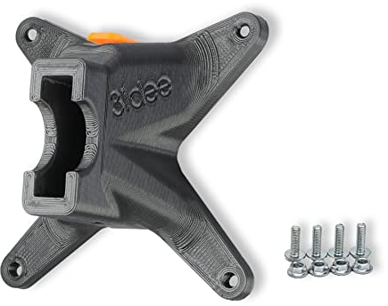 3IDEE VESA Adapter kompatibel mit HP Omen 25i Monitor - Monitor Halterung Adapter 75x75 mm - für Monitore ohne VESA Anschluss