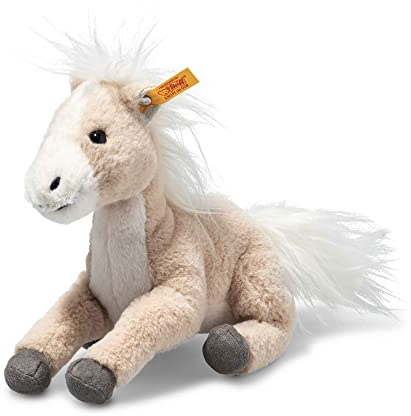 Steiff 074349 Soft Cuddly Friends Gola Floppy Horse, White, 18 cm