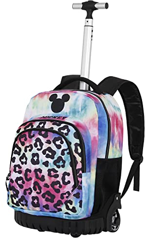 Micky Maus Tie-FAN GTS Trolley-Rucksack, Blau