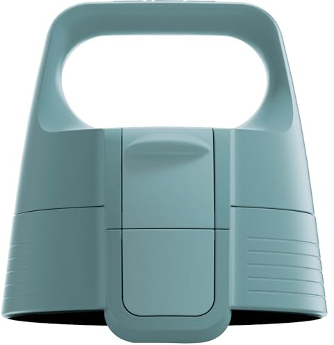 Sigg WMB ONE Top 2 Morning Blue Verschluss (One Size), Ersatzteil Trinkflasche, einhändig bedienbarer & auslaufsicherer Verschluss