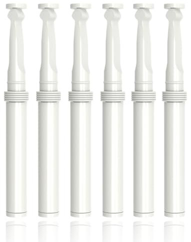 CWED Inalatore d'Aria Senza Fumo, Alternativa Naturale al Fumo, Senza Tabacco, Senza nicotina e Non Elettrico, Sollievo dalla fissazione Orale, 3 Menta + 3 Limone