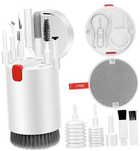 Sewroro Pulitore Per Tastiera Kit Pulizia Per Telefono Detergente Per Tastiera Kit Pulizia Per Fotocamera Strumento Per Riporre Uso Lungo Termine