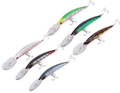 Affondamento Minnow Esca da pesca 24g Aritificial Wobblers Esche dure Diving Fish Wobbler Tackle