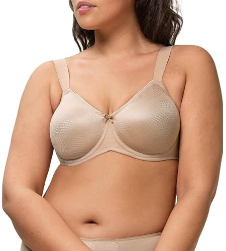 Triumph Essential Minimizer W X Minimizer bra Women's, Smooth Skin, 38E
