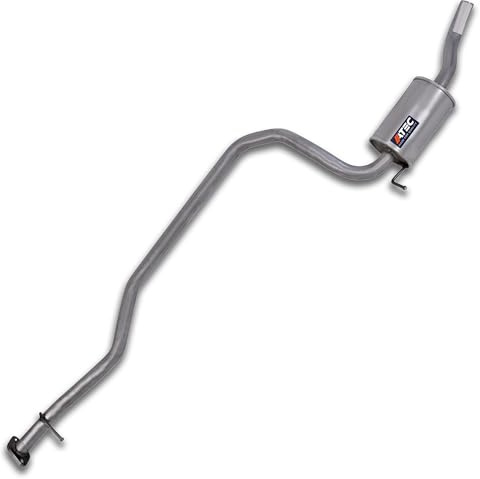 ATEC Germany 1x Silenziatore centrale Compatibile con FORD FIESTA Mk4 (JA_, JB_), MAZDA 121 III (JASM, JBSM)