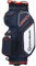 TaylorMade Cart 8.0 Tasche, Marineblau/Weiß/Rot