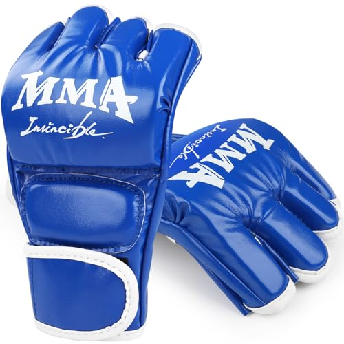 semai Music Boxing Machine Boxhandschuhe, Punchinghandschuhe Handschuhe für Sparring Martial Arts Für Erwachsene und Kinder Exercise (Blau)