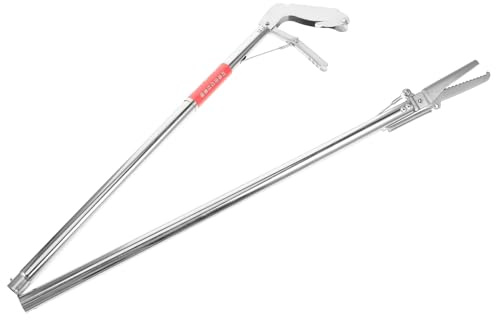 Abaodam Pinza Raccolta e Serpenti Catturare Acciaio Inossidabile per in Resistente Pieghevole Portatile Sicura per Uso Esterno