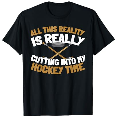 Patinador - Stick Equipo Jugador Hockey sobre Hielo Camiseta