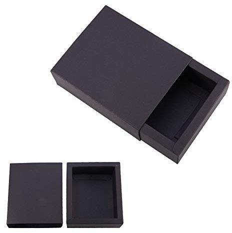 BENECREAT Cajas de papel kraft para envolver regalos, jabones, joyas, caramelos, recuerdos de fiesta, cajas de embalaje de regalo, tamaño 5 (5 x 4.25 x 1.65 pulgadas)