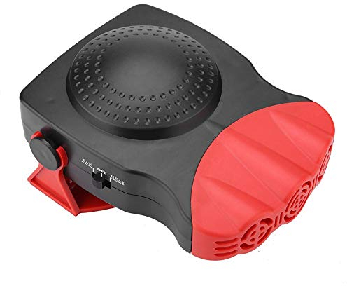 Riscaldatore per auto Sbrinamento, 12V 150W Veicolo Riscaldamento per auto Ventola di raffreddamento Parabrezza per auto Finestra Sbrina Defogger Riscaldatore ceramico