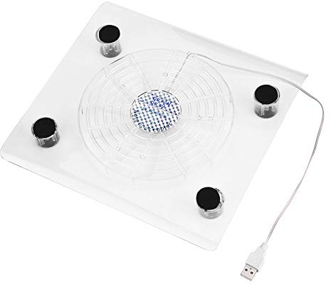 VBESTLIFE Ventiladores de la Base de enfriamiento de la Almohadilla del refrigerador USB Ultra silencioso con Luces RGB para para para computadora portátil/para One