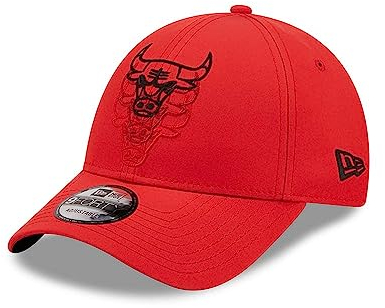 New Era NBA 9FORTY Cap Chicago Bulls Stacked Logo red