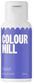 Colour Mill Oil-Based Food Coloring, 20 Milliliters Violet
