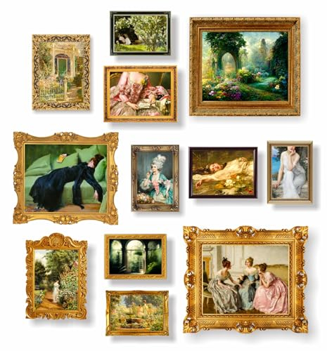 Viktorianische Bilder für Wanddekoration, Renaissance-Wandkunst, Vintage-Porträt-Posterdruck, romantische Wandkunst, feine klassische Kunstdrucke, berühmte Gemälde, Wanddekoration, Impressionistische
