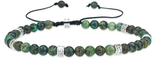 JUZICHEN Natursten armband dam, boho armband armband kvinnor, ädelsten armband damer 16–24 cm, surfararmband damer, sommar färgglada armband damer, yoga presenter för kvinnor kvinnor