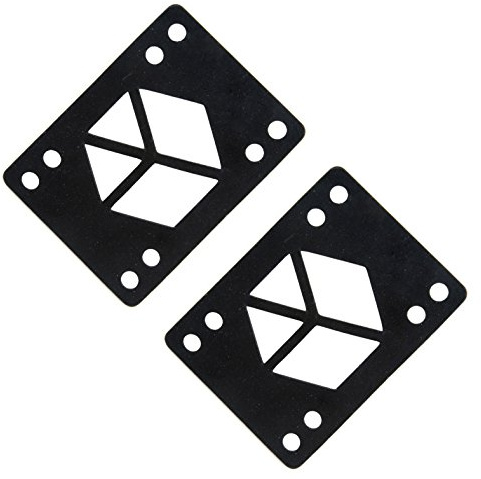 Loaded Boards Longboard Skateboard Riser Pads (1/16 inch)