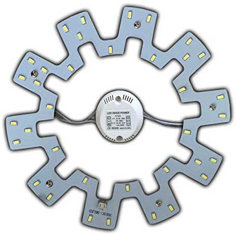 PB-Versand LED Modul 18 Watt tageslichtweiß - Umbau Set für Deckenleuchte Ringlampe Deckenleuchte Rundlampe Röhrenlampe G10q