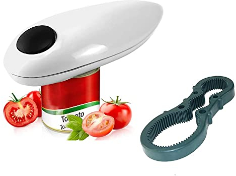 Kök elektrisk burköppnare en touch burk automatisk burköppnare för kockar, artrit och seniorer