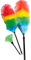 Coopers of Stortford - Static Duster Pack of 3, Electrostatic Feather Dusters with Telescopic Handle, Multi-Size for Efficient Household Cleaning