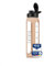 Asbirg Fitness | Protein Shaker aus Glas | Eiweiss Shaker | Trinkflasche | mit Spiralball | Beige