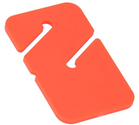 Sicherheits-Tauchlinienmarker, Tragbarer ABS-Tauchlinienmarker, Kompakt für Tauchausrüstung (ORANGE)