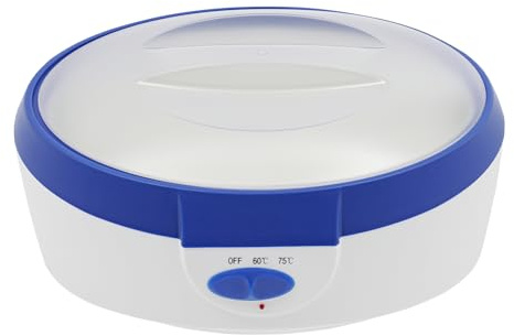 BRRIDE Baño de cera de parafina para manos y pies, 265 W, baño de cera eléctrico, máquina de cera de parafina (azul)