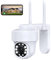 NETVUE Camera Surveillance WiFi, Vision Nocturne Couleur FHD, Camera Exterieur 360° PTZ et Détection Humain, Exterieure sans Fil, Audio Bidirectionnel, 1080p, Mouvement Uniquement (Blanc)