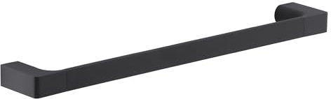 Gedy Portasciugamani Barra 45 cm Pirenei Nero Opaco