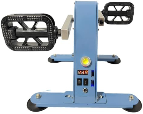 100W Hand Crank and Foot Pedal Power Generator with USB Interface - Portable Bicycle Charger for Camping, Hiking, and Emergency Power Supply