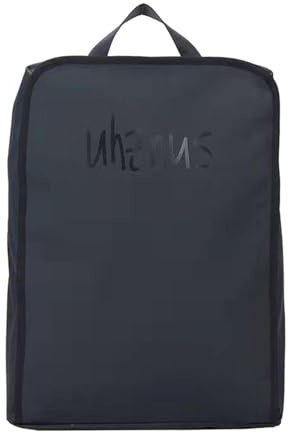 predolo Sac de Transport pour Chaussures de Ski, Noir, Capacité, en Nylon, pour Homme et Femme, Sac de Rangement Portable pour Chaussures de Ski,