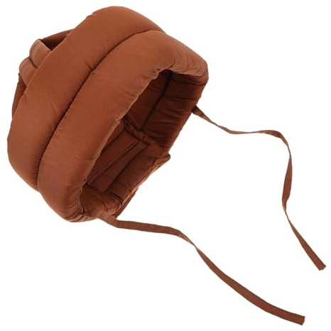 GARVALON Casco Protector Anticaídas para Personas Mayores Gorro de Seguridad Ajustable de Algodón y Esponja Ligero y Transpirable con Forro Polar Protección Confiable para Actividades