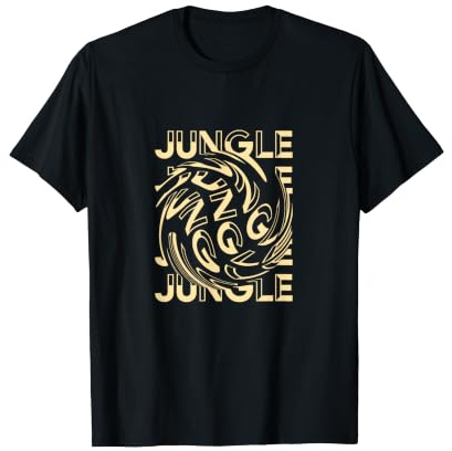 Jungle Drum and Bass Dnb Junglist Festival Rave Outfit T-Shirt