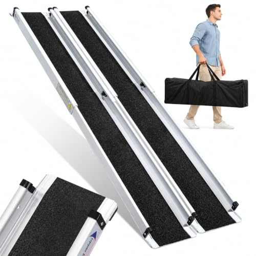 ISOISL rullstolsramp teleskop 121–213 cm
