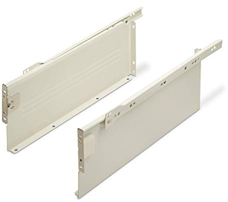 SOTECH Schubladensystem MetallBox Zargenhöhe: 150 mm/Nennlänge: 350 mm cremeweiß Schublade Schubkasten