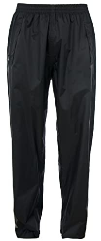 Trespass Damen Regenhose Kompakt Zusammenrollbare Qikpac, Black, XL, UABTRAI10001_BLKXL