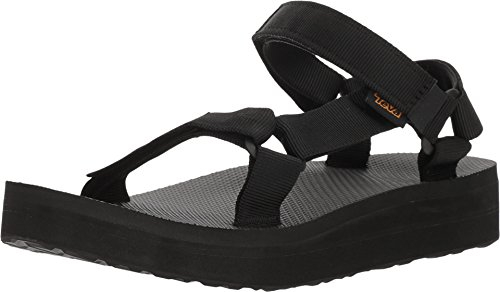 Teva Women's Midform Universal Sandal, Black, 4UK
