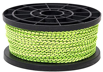 Universell Einsetzbares Survival-Seil Reflektierend Abspannseile Fluoreszierende Reflektierende Zelt Seil Camping Cord Outdoor Zelt Führungsseil für Zelte im Freien, Camping und Wandern 50 Meter