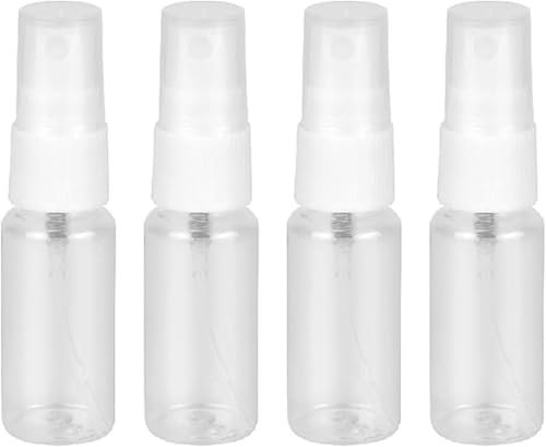 4 X 20ml Sprühflasche Klein,Spray Bottle,Sprayflasche Leer,Zerstäuber,Mini Sprühflasche,Kleine Sprühflaschen Zum Befüllen,Zerstäuber Sprühflasches,Sprühflaschen Befüllen,für Parfüms,Öle,Wasser,Alkohol