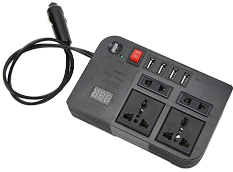 Naroote Convertitore di Tensione più Leggero di Sigaretta, Rumore di Inverter a Bassa per i Giocatori di DVD per TV