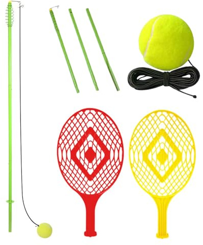 Entraîneur De De Tennis | Entraîneur Portable De Balles De Tennis - Équipement D'entraînement pour Exercices De Feedback Swing À Domicile Accompagnement Sportif