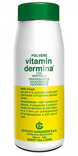 Talco Per Bambini Polvere Con Mentolo Vitamin Dermina 100 G