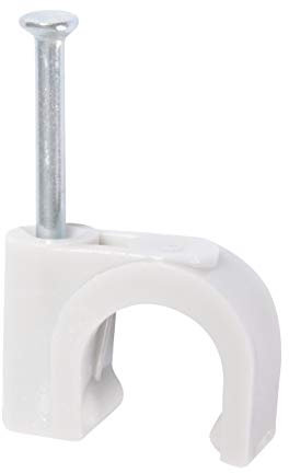Legrand 031528 Attache Fixfor pour Câble Rond, Ø9mm, Gris