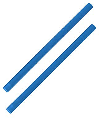 Comfy Schwimmnudel Poolnudel Ø 6,7 cm, 160 cm lang (Blau, 2 Poolnudeln)