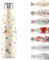 Chilly's Wasserflasche - Edelstal und wiederverwendbar - Auslaufsicher, schweißfrei - Polka Dot and Bees, 500ml