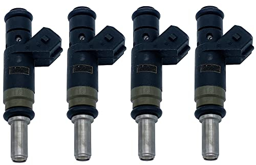 Amrxuts 4-Stück 13537506158 7506158 Einspritzdüse Düsen passen für BMW 1 E87 E46 3 E90 E91 116i 118i 120i 316i 318i 320i 320si X3 E83 Z4 E85