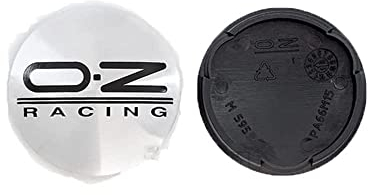 WOAFEY Nabendeckel 4 STÜCKE 52mm für OZ Racing M595 Car Rad Center Hub Cap Auto Styling Felgen Abdeckung Badge Emblem Aufkleber Radnabenkappen,D