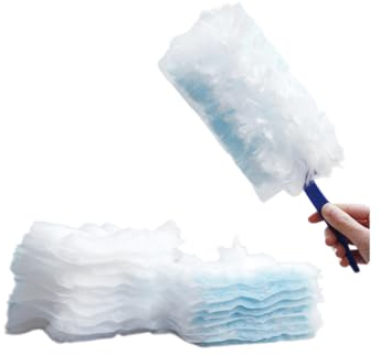 31 Stück Staubmagnet Nachfüllpack Mit 1 Handgriff Für Swiffer Staubmagnet Tücher Einweg Staubtücher Ersatztücher,Mikrofaser Elektrostatisch Staubentfernungstuch Nachfüllung Für Zuhause,Auto,Büro Etc